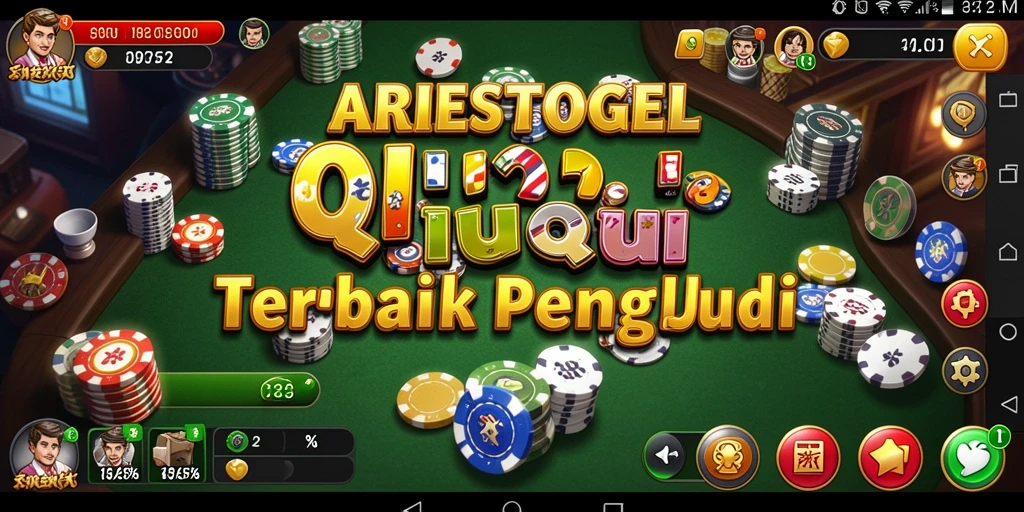 Tampilan gameplay QiuQiu yang menarik dan menegangkan.
