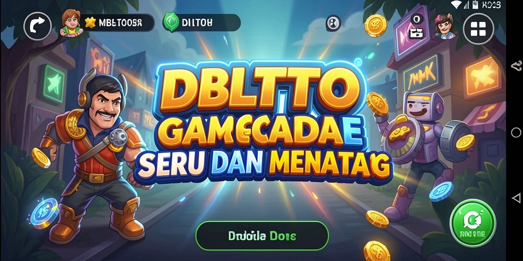 Tangkapan layar gameplay seru dari DBLTOTO yang menunjukkan aksi cepat.