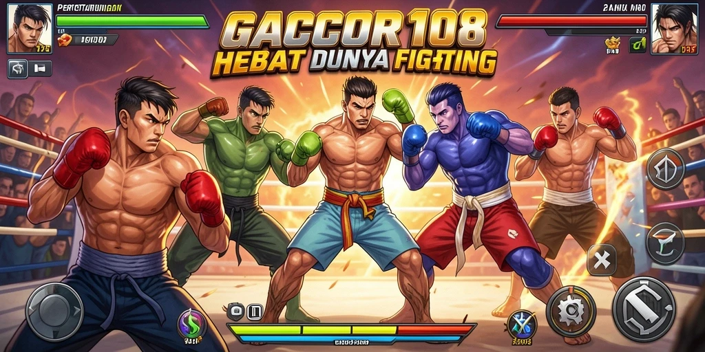 Screenshot GACOR108 menunjukkan aksi pertarungan yang seru dan mendebarkan.