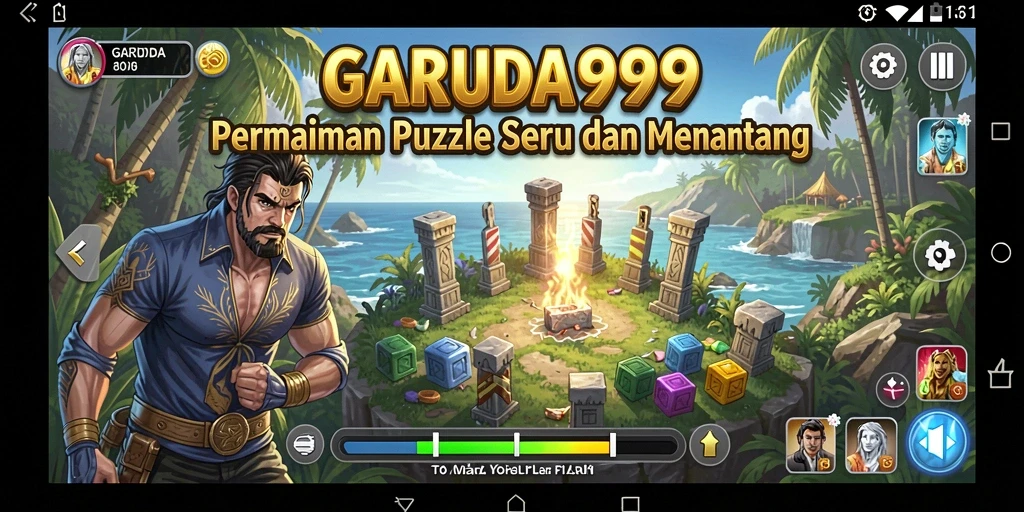 Tampilan menarik dari gameplay <strong>GARUDA999</strong> yang mengasah otak.