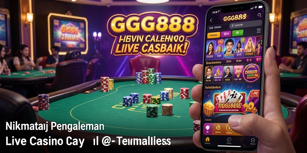 Tampilan gameplay GGG888 yang seru dan interaktif