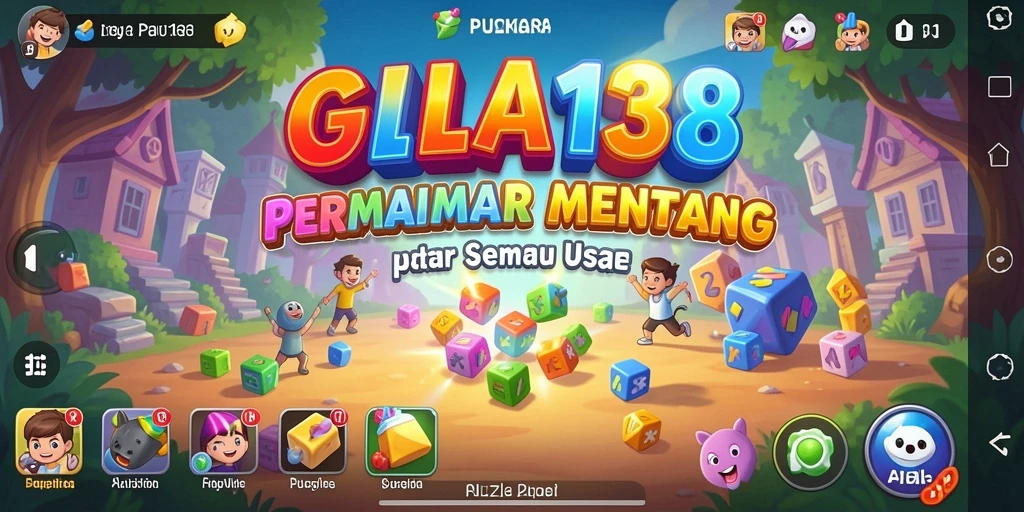 Screenshot gameplay GILA138 menunjukkan momen seru saat menyelesaikan teka-teki.