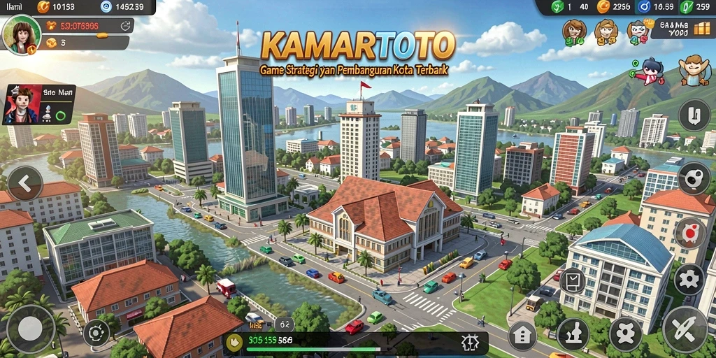 Tampilan gameplay KAMARTOTO yang menawan dan interaktif.