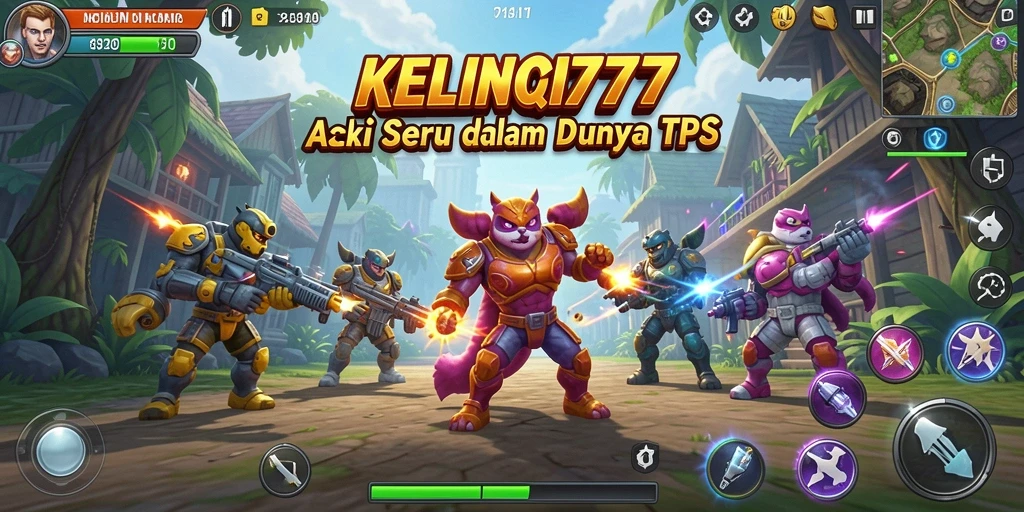 Tampilan gameplay yang mendebarkan dalam KELINCI777.