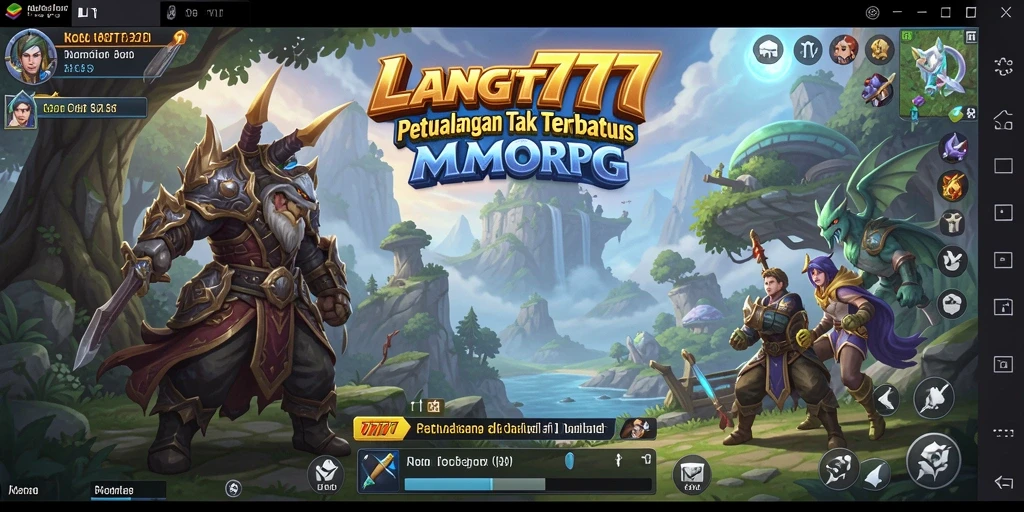Screenshot LANGIT777 menampilkan grafis dan gameplay yang mendebarkan.