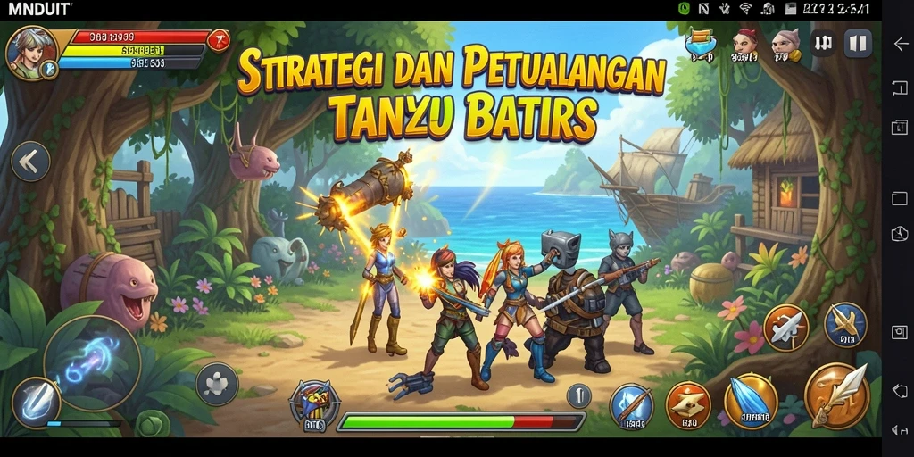 Gameplay seru dan strategi mendalam di MNDUIT.