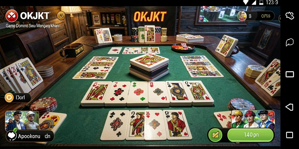 Tampilan gameplay OKJKT yang seru dan menantang.