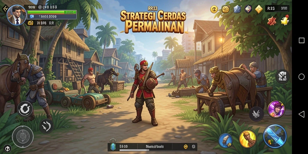Tampilan gameplay RR33 dengan rencana strategi yang mendebarkan.