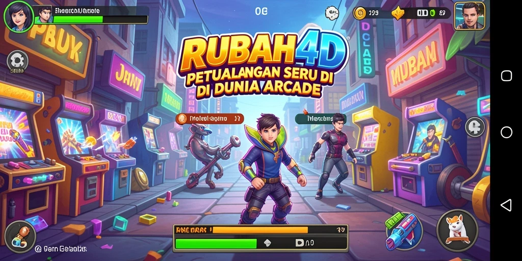 Tampilan gameplay RUBAH4D yang penuh aksi dan petualangan seru.