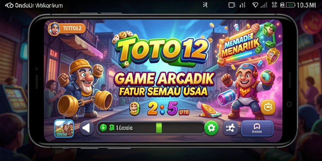 Screenshot gameplay TOTO12 dengan aksi seru dan grafis menarik.