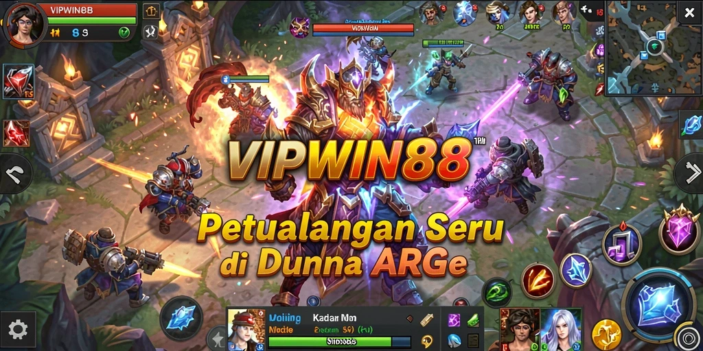 Tampilan gameplay seru dan menakjubkan dari VIPWIN88.