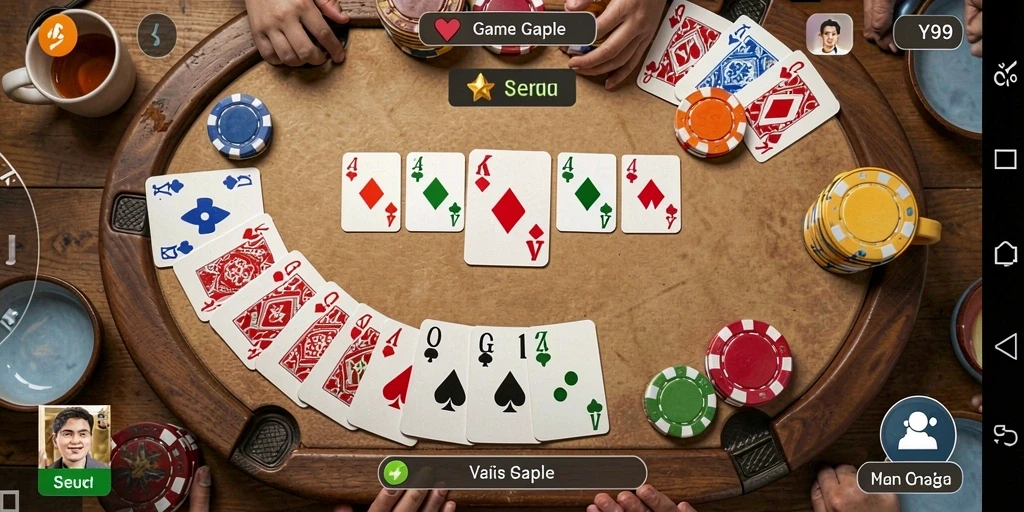 Tampilan gameplay menarik di Y89 dengan strategi Gaple.